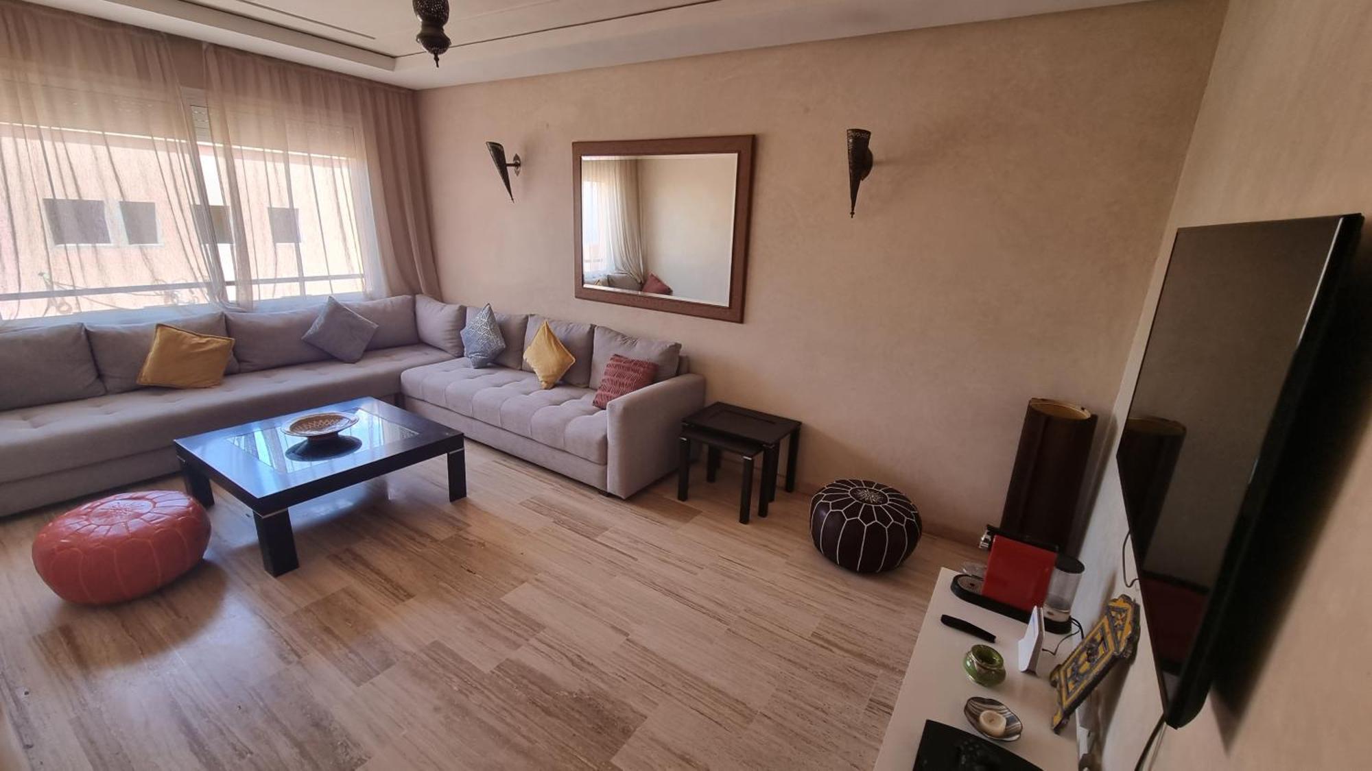 Apartamento Superbe Marrakech 2 Avec Piscine, En Plein Centre A 3min De Guelliz, De La Gare *